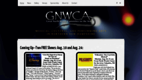 What Gnwca.org website looked like in 2020 (5 years ago)