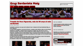 What Grup-maig.cat website looked like in 2020 (3 years ago)
