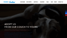 What Greyhoundpetsok.org website looked like in 2020 (3 years ago)