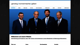 What Gerwing-nonnenmacher-goeken.de website looked like in 2020 (3 years ago)