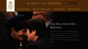 What Gg.govt.nz website looked like in 2020 (3 years ago)