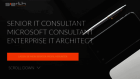 What Gierth-consulting.com website looked like in 2020 (3 years ago)