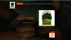 What Griffithcaravanvillage.com.au website looked like in 2020 (3 years ago)