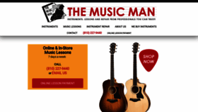 What Gomusicman.com website looked like in 2020 (3 years ago)