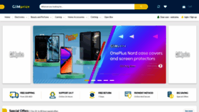 What Gsmprice.com website looked like in 2020 (4 years ago)