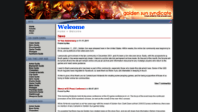 What Goldensun-syndicate.net website looked like in 2020 (3 years ago)
