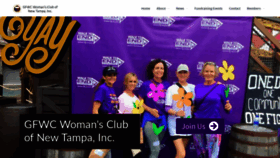 What Gfwcwomansclubnewtampa.com website looked like in 2020 (3 years ago)