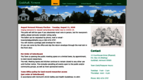 What Guildhallvt.org website looked like in 2020 (3 years ago)