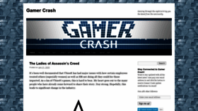 What Gamercrash.com website looked like in 2020 (3 years ago)
