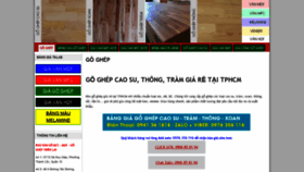 What Goghep.org website looked like in 2020 (3 years ago)