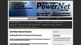 What Gcpower.net website looked like in 2020 (3 years ago)