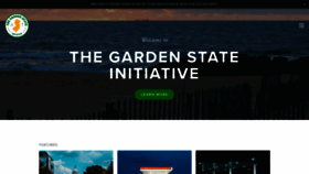 What Gardenstateinitiative.org website looked like in 2020 (3 years ago)
