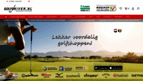 What Golfdriver.nl website looked like in 2020 (3 years ago)