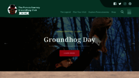 What Groundhog.org website looked like in 2020 (5 years ago)