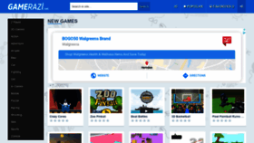 What Gamerazi.com website looked like in 2020 (3 years ago)