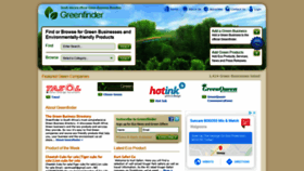 What Greenfinder.co.za website looked like in 2020 (3 years ago)