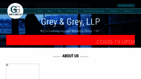 What Greyandgrey.com website looked like in 2020 (3 years ago)