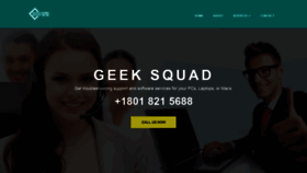 What Geek-customer-care.com website looked like in 2020 (3 years ago)