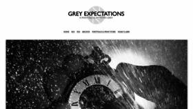 What Greyexpectations.com website looked like in 2020 (3 years ago)