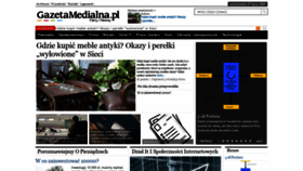 What Gazetamedialna.pl website looked like in 2020 (3 years ago)