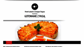 What Gotowaniezpasja.pl website looked like in 2020 (3 years ago)