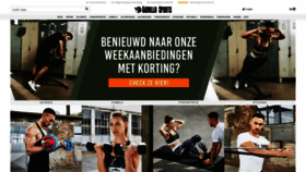 What Gorillasports.nl website looked like in 2020 (3 years ago)