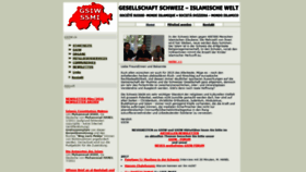 What Gsiw.ch website looked like in 2020 (3 years ago)