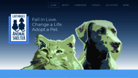 What Grey-bruceanimalshelter.com website looked like in 2020 (3 years ago)