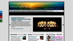 What Globallightminds.com website looked like in 2020 (3 years ago)