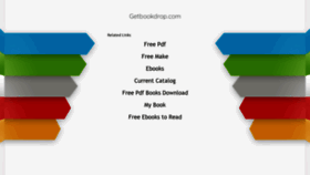 What Getbookdrop.com website looked like in 2020 (3 years ago)
