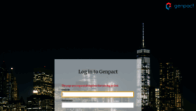 What Genpact-redcarpet.silkroad.com website looked like in 2020 (3 years ago)