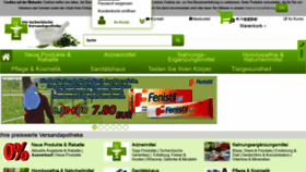 What Gesund-leben-cz.de website looked like in 2020 (3 years ago)