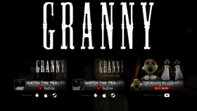 What Grannyhorror.com website looked like in 2020 (3 years ago)