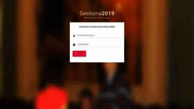 What Gestiona2019.nccextremadura.org website looked like in 2020 (3 years ago)