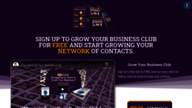 What Growyourbusinessclub.co.uk website looked like in 2020 (3 years ago)