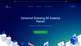 What Gatenz-panel.com website looked like in 2020 (3 years ago)