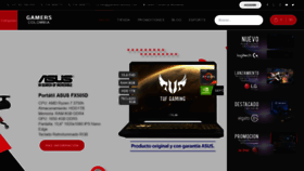 What Gamerscolombia.com website looked like in 2020 (3 years ago)