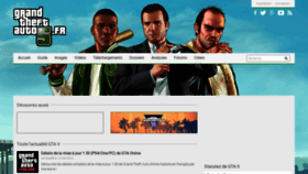 What Grandtheftauto5.fr website looked like in 2020 (3 years ago)