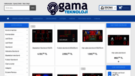 What Gamateknoloji.com website looked like in 2020 (3 years ago)