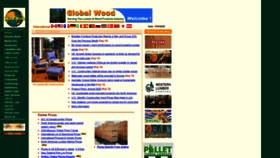 What Globalwood.org website looked like in 2020 (3 years ago)
