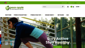 What Greenappleactive.com website looked like in 2020 (3 years ago)