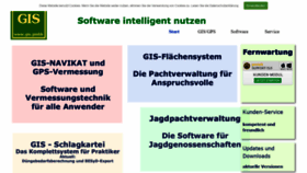 What Gis.gmbh website looked like in 2020 (3 years ago)