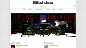 What Glitchdata.com website looked like in 2020 (3 years ago)