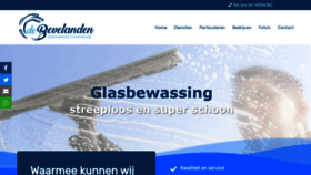 What Glazenwasserijdebevelanden.nl website looked like in 2020 (3 years ago)