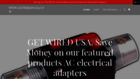 What Getwiredusa.com website looked like in 2020 (3 years ago)
