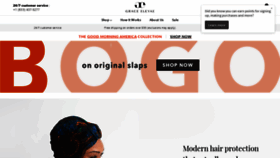 What Graceeleyae.com website looked like in 2020 (3 years ago)