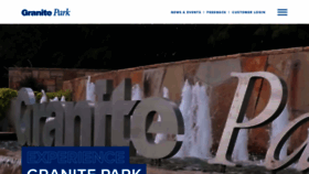 What Granitepark.com website looked like in 2020 (3 years ago)