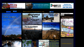 What Geographic.org website looked like in 2020 (5 years ago)