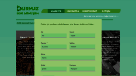 What Geridonusumdurmaz.com website looked like in 2020 (3 years ago)