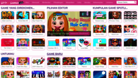 What Girlsgogames.co.id website looked like in 2020 (3 years ago)